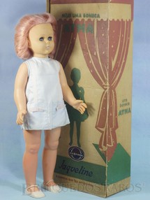 1. Brinquedos antigos - Atma - Boneca Jaqueline a Boneca que faz Amiguinhas com 70 cm de altura Olhos de dormir e de acompanhar Sistema Visorama Década de 1960