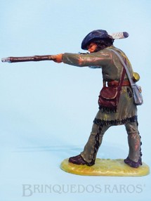 1. Brinquedos antigos - Elastolin - Caçador atirando com rifle Matriz de Figura Série Planície Selvagem Gulliver Década de 1990 RESERVED***RA***




