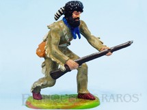 1. Brinquedos antigos - Elastolin - Caçador com rifle Matriz de Figura Série Planície Selvagem Gulliver Década de 1990




