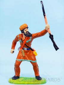 1. Brinquedos antigos - Elastolin - Caçador de pé com rifle Matriz de Figura Série Planície Selvagem Gulliver Década de 1990 RESERVED***RA***




