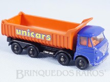 Brinquedos Antigos - Lone Star - Caminhão basculante Foden Tilt Cab Tipper Unicars Impy Road Master Cabine basculante Década de 1970