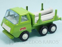 Brinquedos Antigos - Tonka - Rico - Caminhão com Tubos 13,00 cm de comprimento Série Mini Sanson Década de 1970