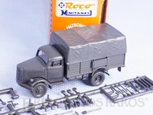 Brinquedos Antigos - Roco - Caminhão Opel Blitz 1937 com acessórios ainda por colar Década de 1980