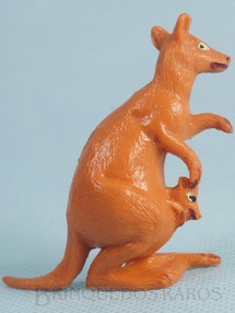1. Brinquedos antigos - Casablanca e Gulliver - Canguru com Filhote Série Zoológico Década de 1960