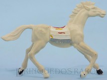 1. Brinquedos antigos - Casablanca e Gulliver - Cavalo índio bege claro Casablanca
