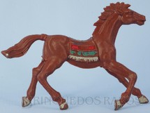 1. Brinquedos antigos - Casablanca e Gulliver - Cavalo índio marrom