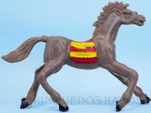 Brinquedos Antigos - Casablanca e Gulliver - Cavalo índio marrom acinzentado Numerado 2