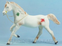1. Brinquedos antigos - Casablanca e Gulliver - Cavalo Índio Jerônimo com 23,00 cm de altura Série Super Amigos perfeito estado Ano 1977