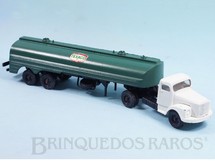 1. Brinquedos antigos - Juê - Cavalo Mecânico Scania Vabis L111 com carreta Texaco