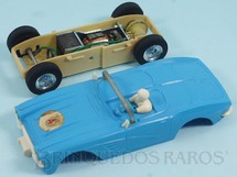 Brinquedos Antigos - Estrela - Corvette Azul licença Gilbert Co. com chassi de plástico branco de encaixe 100% original perfeito estado completa Motor Oxford de 5 polos Ano 1965 Brinquedos Antigos - Estrela - Corvette Azul licença Gilbert Co. com chassi de plástico branco de encaixe 100% original perfeito estado completa Motor Oxford de 5 polos Ano 1965