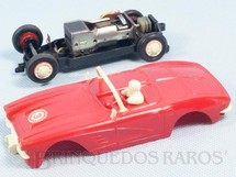 Brinquedos Antigos - Estrela - Corvette vermelha licença Gilbert Co. Ano 1963 Brinquedos Antigos - Estrela - Corvette vermelha licença Gilbert Co. Ano 1963