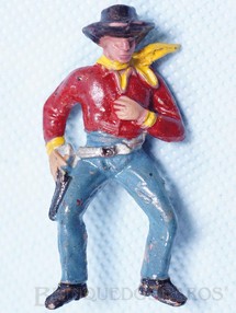 Brinquedos Antigos - Casablanca e Gulliver - Cowboy montado a Cavalo Casablanca numerado 127