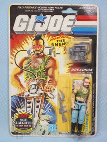 Brinquedos Antigos - Hasbro - Dreadnok Ripper completo Blister lacrado Ano 1984