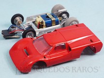 Brinquedos Antigos - Estrela - Ford J Vermelho Chassi de alumínio basculante 100% original perfeito estado Ano 1968
