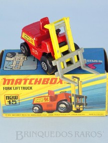 Brinquedos Antigos - Matchbox - Fork Lift Truck Superfast