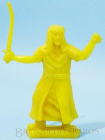 Brinquedos Antigos - Sem identificação - Guerreiro Árabe com Cimitarra Cópia Timpo Toys Década de 1970