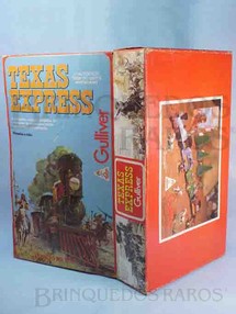 1. Brinquedos antigos - Casablanca e Gulliver - Gulliver Caixa Texas Express Ano 1986  