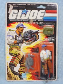 1. Brinquedos antigos - Hasbro - Hardball Multi-Shot Grenadier completo Blister lacrado Ano 1987