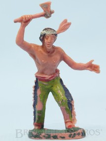 1. Brinquedos antigos - Casablanca e Gulliver - Índio de pé com machado Gulliver Década de 1970