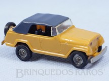 1. Brinquedos antigos - Lindberg - Jeep Jeepster com 7,00 cm de comprimento Década de 1970