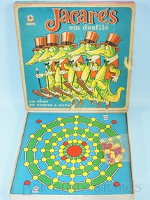 1. Brinquedos antigos - Estrela - Jogo Jacarés em Desfile Caixa datada 01 Abril 1971
