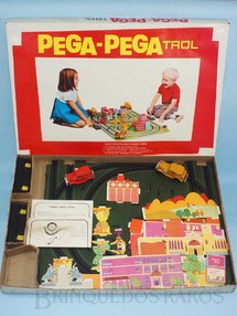 Brinquedos Antigos - Trol - Jogo Pega Pega Trol Primeira Série perfeito estado 100% original Completo com Cenário ainda por montar Década de 1970