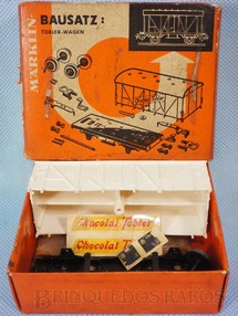 Brinquedos Antigos - Marklin - Kit para montar Vagão Furgão Chocolat Tobler desmontado Década de 1950 Brinquedos Antigos - Marklin - Kit para montar Vagão Furgão Chocolat Tobler desmontado Década de 1950