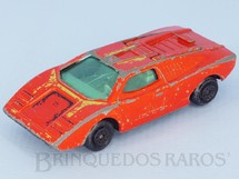Brinquedos Antigos - Matchbox - Lamborghini Countach Superfast vermelha numero 8