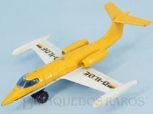 1. Brinquedos antigos - Matchbox - Inbrima - Learjet Sky Busters blue window Brazilian Matchbox Inbrima Década de 1970
