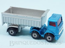 Brinquedos Antigos - Matchbox - Leyland Articulated Truck Superfast cabine azul