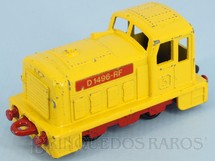 1. Brinquedos antigos - Matchbox - Locomotiva Diesel Shunter Superfast amarela