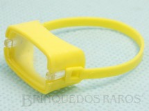 1. Brinquedos antigos - Estrela - Máscara de mergulho amarela Aventura Ameaça Submarina Ano 1979