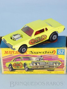 Brinquedos Antigos - Matchbox - Mercury Cougar Rat Rod Dragster Superfast