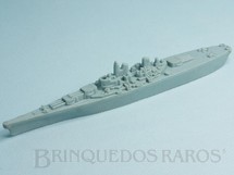 Brinquedos Antigos - Sem identificação - Navio Couraçado com 12,0 cm de comprimento Brinde Sucrilhos Kelloggs Década de 1970