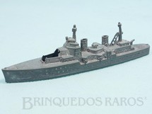 Brinquedos Antigos - Tootsietoy - Navio de Guerra com 14,00 cm de comprimento Década de 1950
