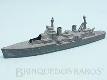 1. Brinquedos antigos - Tootsietoy - Navio de Guerra com 14,00 cm de comprimento Década de 1950