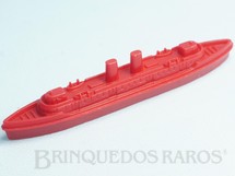 Brinquedos Antigos - Sem identificação - Navio de Passageiros com 9,0 cm de comprimento Brinde Sucrilhos Kelloggs Década de 1970