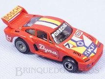 1. Brinquedos antigos - Trol - Porsche Turbo TCR com luz no farol dianteiro Década de 1980
