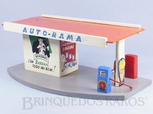 Brinquedos Antigos - Estrela - Posto de Gasolina Ornamento para pistas de Autorama Ano 1963