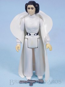 1. Brinquedos antigos - Glasslite - Princesa Leia Organa Star Wars Lucas Film perfeito estado completa com Capa e Arma Década de 1980
