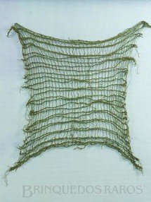 1. Brinquedos antigos - Estrela - Rede Camuflada da Aventura Linha de Fogo Metralhadora na Rede Camuflada Edição 1978