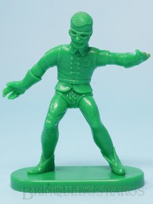 1. Brinquedos antigos - Casablanca e Gulliver - Robin de plástico verde Década de 1980