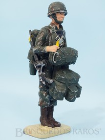 Brinquedos Antigos - Coronel Chain - Soldado Paraquedista do Exército Brasileiro com 14,0 cm de altura Década de 1990