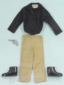 Brinquedos Antigos - Estrela - Uniforme completo Agente Secreto com 4 itens Edição 1977