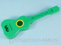1. Brinquedos antigos - Beija Flôr - Violão para elásticos com 17,00 cm de comprimento Década de 1960
