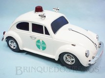 1. Brinquedos antigos - Estrela - Volkswagen Sedan com 26,00 cm de comprimento Versão Pronto Socorro adesivo verde Sistema Bate e Volta Anos 1980 a 1984