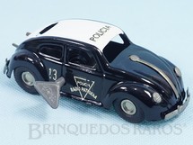 1. Brinquedos antigos - Estrela - Volkswagen Sedan Polícia Rádio Patrulha com 12,00 cm de comprimento Ano 1963
