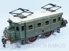 Brinquedo antigo Marklin Locomotiva Elétrica rodagem B Ferrovia Alemã Número RS66/12910 ano 1932 a 1954 Alimentação 20 Volts com Transformador Comprimento 24,00 cm