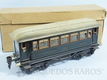 Brinquedo antigo Marklin Carro de Passageiros Restaurante Cie Internationale des Wagons Lits et des Grands Express Europeens número 17560 Ano 1934 até 1954 Comprimento 25,00 cm