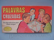 Brinquedos antigos -  - Caixa do Jogo Palavras Cruzadas fabricado pela Coluna Brasil na década de 1960